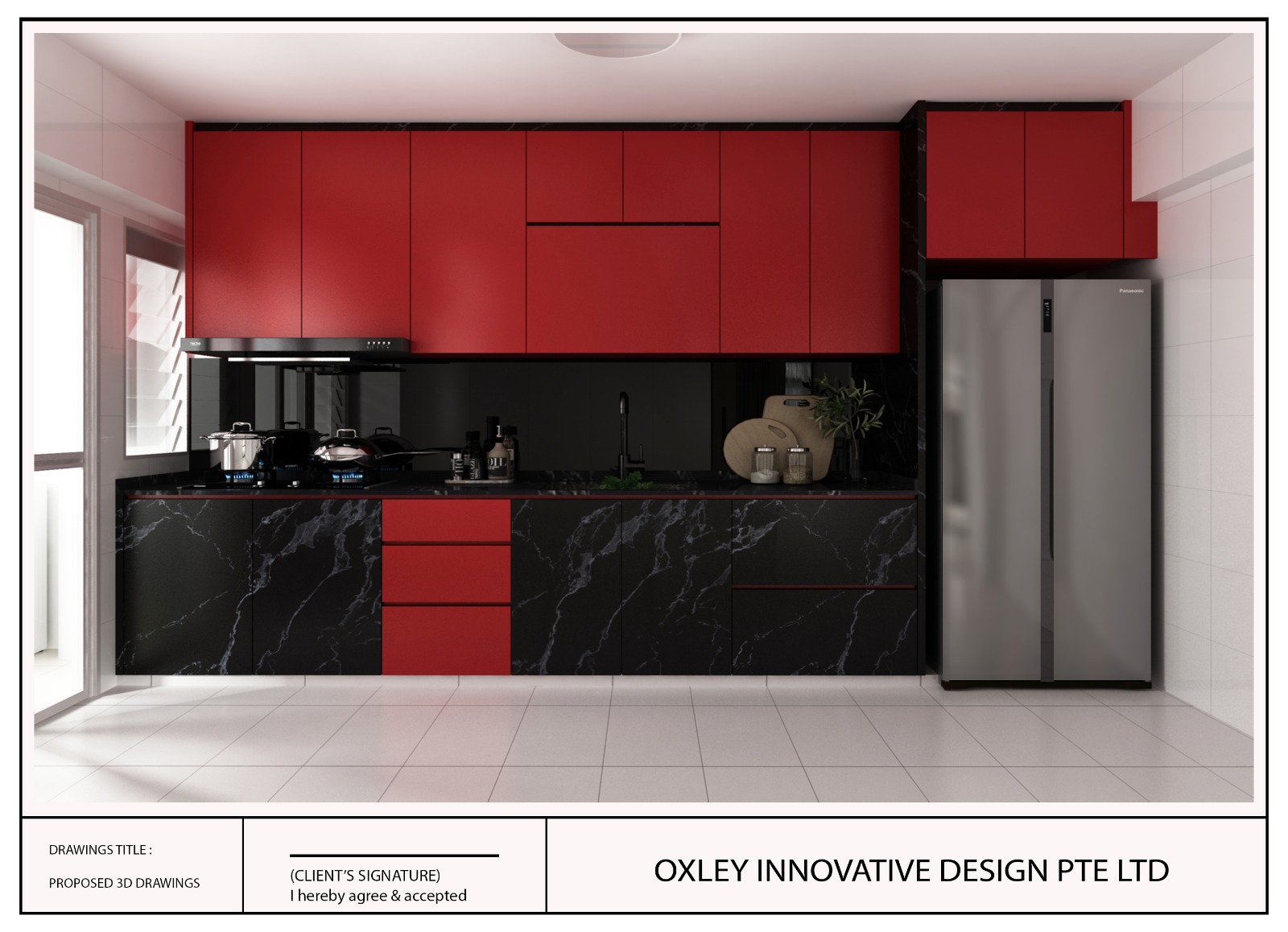 Kitchen Cabinet Design And Completed
